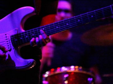 Guitar close up